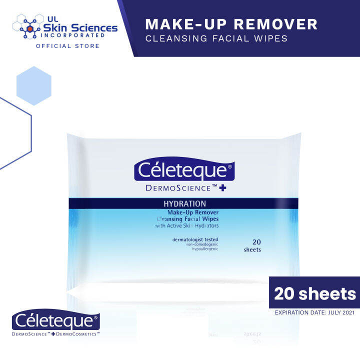 Céleteque® DermoScience™ Hydration Makeup Remover Cleansing Facial