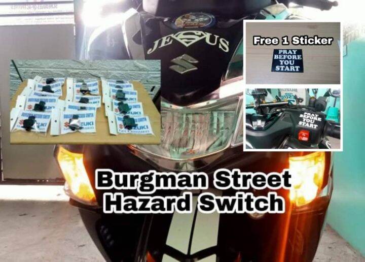 Suzuki BurgmanStreet/Avenis & Burgman Street EX Hazard Switch Plug