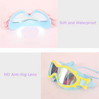 Professional Swimming Goggles Kids Swimming Glasses Diving HD Waterproof Anti-fog UV Protection 4-15 Years Children Swim Eyewear