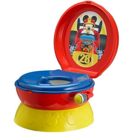 กระโถนฝึกขับถ่ายเด็ก ลายมิกกี้เม้าส์ นำเข้าUSA The First Years Disney Celebration Potty System -Mickey Mouse 3-in-1