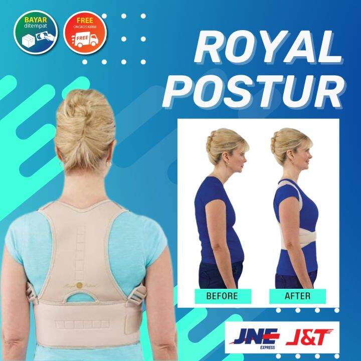 Penyanggah Punggung Posture Support /ROYAL SPORT/ POSTURE Brace 100% ...