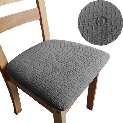 {cloth artist}กันน้ำทนทาน SpandexDining RoomSeat CoversRemovable Washable Cushion Covers สำหรับเก้าอี้รับประทานอาหารหุ้มเบาะ