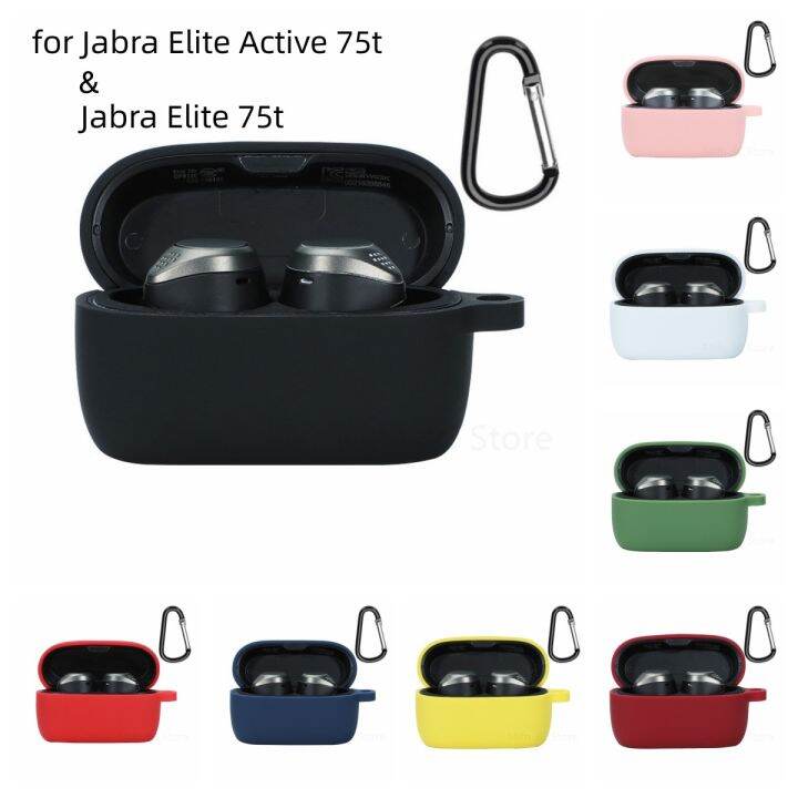 For Jabra Elite 75t Elite Active 75t Soft Silicone Fully