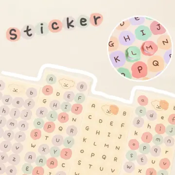 Sticky Letters Black Letter Stickers Vinyl Letter Stickers Alphabet  Stickers Stick On Letters