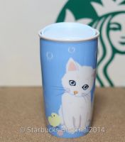 แก้วสตาร์บัค เซรามิคมัค 2 ชั้น คอลเลคชั่น Starbucks Paul &amp; Joe 2018 Double wall ceramic mug 12 ออนซ์ (Bestthai2014)