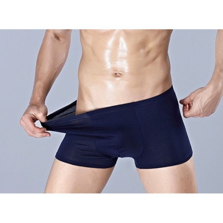 sp-บ็อกเซอร์-boxer-รุ่นขอบยางย่น-เนื้อผ้านิ่ม-ใส่สบาย-ไม่อับชื้นกางเกงชั้นใน-sexy-กางเกงในไซส์ใหญ่