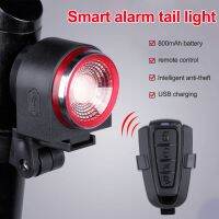 ✎✤ A8 Road Bike Anti-theft Alarm Lock Automatic Brake Cycling Taillight Remote Control Bicycle Rear Light MTB Wireless Bell