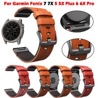 （Bar watchband）26 22มม. อย่างเป็นทางการด่วนที่วางจำหน่ายสายนาฬิกาข้อมือสายรัด ForFenix 7X 7 6 6X5 5X พลัส3สายนาฬิกาข้อมือสร้อยข้อมือ