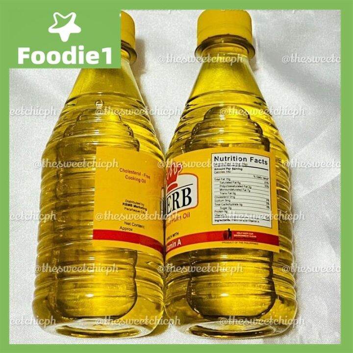 Foodie1 Buy 1 Get 1 Herb Premium Palm Oil Healthy Cooking Oil Enrich