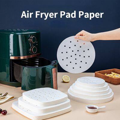 100PCS Silicone Oil Paper for Air Fryer Air Fryer Accessories Baking Paper Silicone Oil Oven Air Fryer Disposable Paper Liner