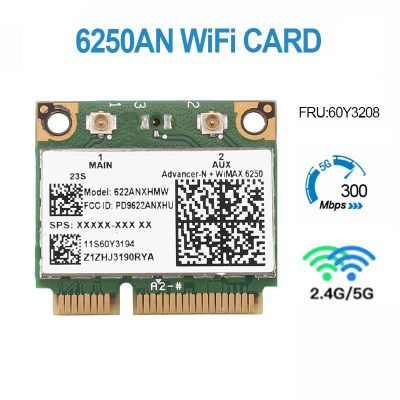 6250AN 622ANXHMW WiFi Card 300Mbps 2.4G &amp; 5G WiFi Adapter for Lenovo/Thinkpad Advanced-N 6250