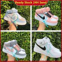 WLJL033ขายร้อน！ พร้อมสต็อก kasut perempuan รองเท้าผ้าใบลำลองคุณภาพสูง AIR FORCE 1 สำหรับผู้ชายและผู้หญิง af1 รองเท้าวิ่ง