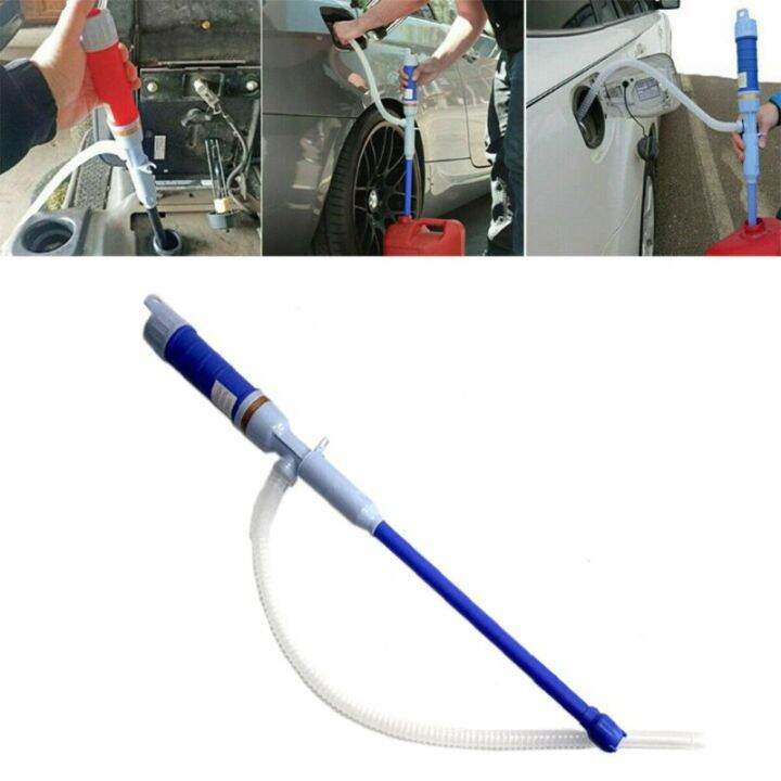 Electric Liquid Fuel Syphon Pump Automatic Transfer Gas Oil Water