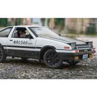 1/20 Initia D โตโยต้า AE86รถรุ่นของเล่นล้อแม็ก D Iecasts จำลองเสียงและแสงดึงกลับโลหะยานพาหนะร่างกายของเล่นเด็ก