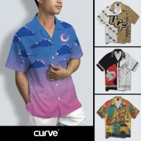 M2U เสื้อฮาวายผู้ชาย วินเทจ เสื้อฮาวายเท่ๆ Curve SET39 เสื้อเชิ้ต เสื้อฮาวาย เสื้อลำลอง ลายสตรีท ลายแฟชั่น ใส่สบาย มีลายให้เลือกเยอะ มีไซส์ S/M/L/XL/2XL เสื้อเที่ยวทะเล