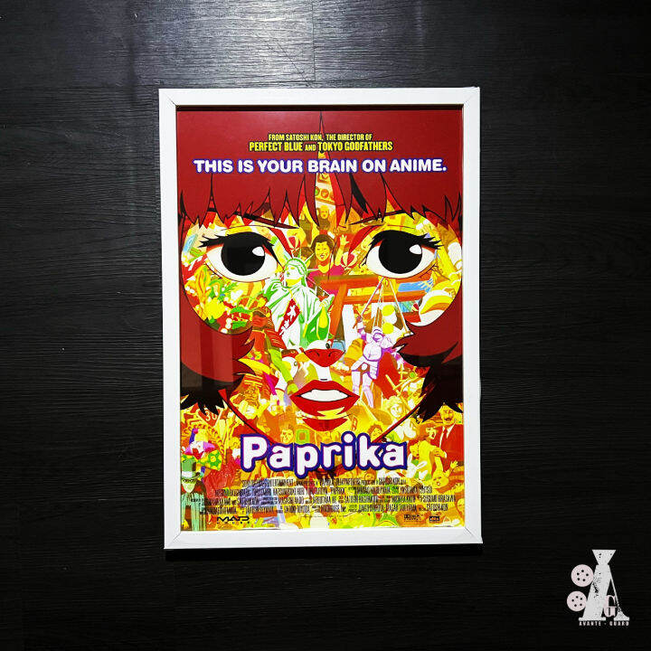 Paprika (High Quality Framed Movie Poster) Lazada PH