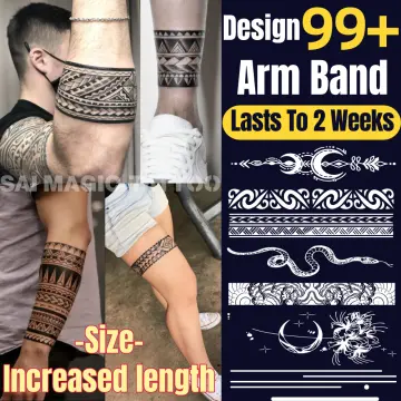 TRIBAL DRAGON CLAWS TEMPORARY TATTOO, BLACK, MENS, WOMENS, STICK ON TATTOO  ARM : Amazon.ca: Everything Else