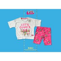 ✅ [8-9Y] Lol T-Shirt And Shorts Set ชุดเซตเสื้อ กางเกงขาสั้น