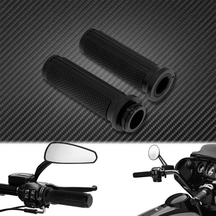 Motorcycle 1'' 25Mm Electronic Throttle Handle Bar Hand Grips Handle