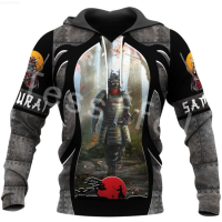 【Ready stock】2023 New StyleTessffel Japan Samurai Tattoo 3D Printed New Mens Sweatshirt Harajuku Zipper Hoodie Casual Unisex Jacket Pullover Style-C12{trading up}