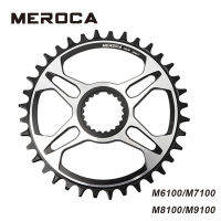 MEROCA จักรยานเสือภูเขา Chainring สำหรับ FC-M6100710081009100 12ความเร็ว32ครั้ง34ครั้ง36ครั้ง38ครั้ง XTR โซ่เดียวล้อสำหรับ Shimano