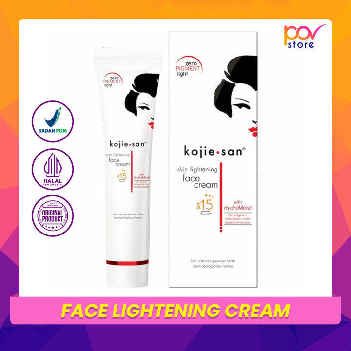 Kojie San Skin Lightening Lightening Face Cream SPF 15 with Hydromoist