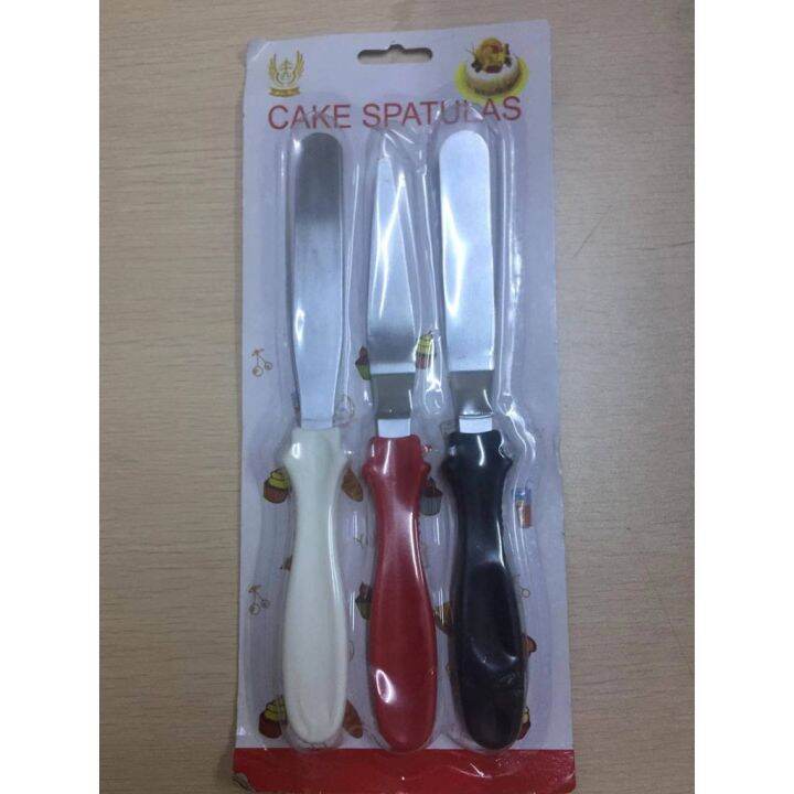 3 In 1 Colored Cake Spatulas PP0128222 Lazada PH