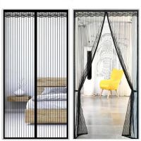 New Magnetic Anti-Mosquito Net Closing Door Curtain Fly Insect Mesh Window Custom Size