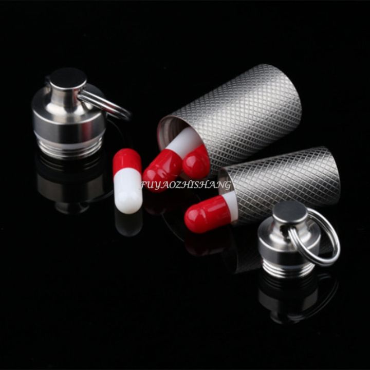 cw-titanium-alloy-sealed-pill-camping-firstaid-pendant-medicine-tablet-organizer