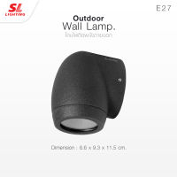 SL LIGHTING | โคมไฟติดผนัง SL-10-1003W/BK