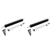 2X Simple Door Closer Silent Pneumatic Hydraulic Buffer Automatic Household Door Closing Artifact Furniture Hardware