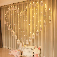 Heart Shaped String Lights Valentines Day Decorations Lights 8 Modes LED Waterproof Wire Fairy Lights