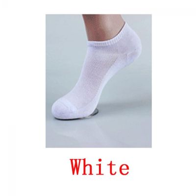 Uni BlackWhiteGray Breathable Mesh Sports Socks Crew Ankle Cut