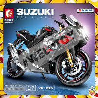 ตัวต่อ SD705031 มอเตอร์ไซค์บิ๊กไบค์ซูซูกิ SUZUKIGSX R1000R (คันใหญ่) จำนวน 794 ชิ้น