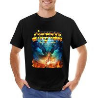 GabrielR Men_s Stryper No More Hell to Pay and Washed Denim Baseball T-Shirt oversized t shirt mens workout shirts