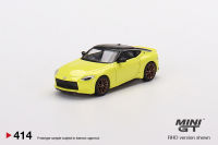 MINI GT 1/64 No.414 Nissan Fairlady Z Proto Spec 2023 Ikazuchi Yellow RHD MGT00414-R