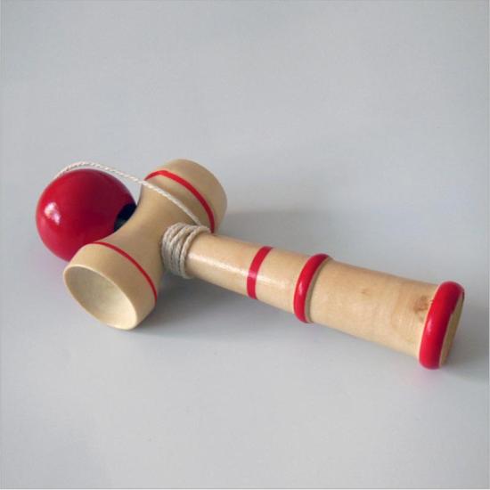 Đồ chơi tung hứng kendama làm bằng gỗ tự nhiên, loại nhỏ dcg.kd3 đường - ảnh sản phẩm 3