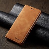 ✷ Flip Case For Samsung Galaxy S21 Ultra F62 A52 A72 Note 20 10 S10 S9 Plus Leather Card Slot Photo Frame Stand Shock Proof Cover