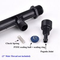 1pc 14"~2" Male Thread Venturi Irrigation System Fertilizer Injector Garden Automatic Fertilizer Injector Water