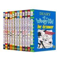 Diary of a Wimpy Kid 1-12 childrens diary English version 12 childrens extracurricular English books English original imported