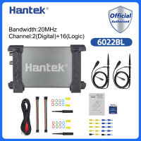 Hantekอย่างเป็นทางการ6022BLเครื่องมือวัดสัญญาณไฟฟ้าUSB 2ช่องแบนด์วิดท์20MHz 48MSa/S 16ช่องLogic Analyzer