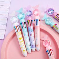 10 Color Creative Cute Morandi Simple Small Fresh Gel Pen Kawaii Quick Drying Cap Neutral Pen Journal Supplies Stationery