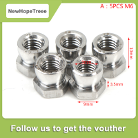 NewHopeTreee 5pcs A2-70สแตนเลส NUT Break off SHEAR Anti Theft BREAKAWAY Twist nuts