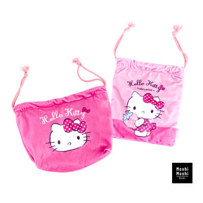 Moshi Moshi กระเป๋าหูรูด กระเป๋าหูรูดอเนกประสงค์ ลาย Hello Kitty ลิขสิทธิ์แท้จากค่าย Sanrio รุ่น 6100001029-1030