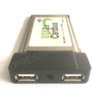 【♘COD Free Cas♘】 xuren5304977 อะแดปเตอร์การ์ดเชื่อมต่อฮับ2.0 Usb สำหรับ Pcmcia 2พอร์ตสำหรับ