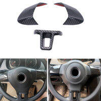 }{: -- “เนื้อคาร์บอนไฟเบอร์ ABS แต่งรถฝาครอบพวงมาลัยสำหรับ VW Golf 6 MK6 Passat B7 Sharan เสื้อโปโล Jetta Tiguan Caddy Touran