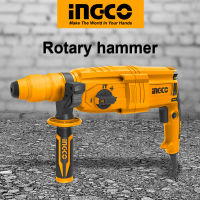 INGCO สว่านโรตารี่ 26มม 800W รหัส : RGH9028 Industrial Rotary Hammer Drill 800W