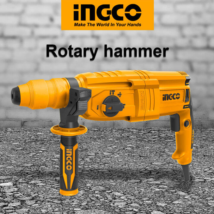 INGCO สว่านโรตารี่ 26มม 800W รหัส RGH9028 Industrial Rotary Hammer