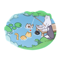 Geekshare Anti-slip Mouse Pad Soft Cute Cat Gaming Desk Mat 25cm*28cm New Desk Mouse Pad Kawaii Girl Table Mats Comfortable