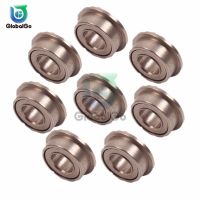 10pcs MF63ZZ Mini Metal Double Shielded Flange Ball Bearing 3mm/6mm/2.5mm Radial Shaft Used in Automobile Helicopter